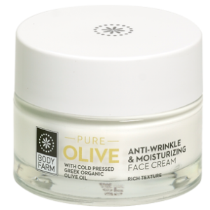ANTI-WRINKLE & MOISTURIZING FACE CREAM pure oliveANTI-WRINKLE & MOISTURIZING FACE CREAM pure olive
