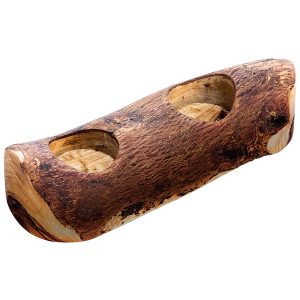 Rustic Candle Holder 2 holes – BGR 02Rustic Candle Holder 2 holes – BGR 02